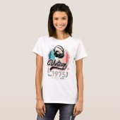 T-shirt Casques vintages depuis 1975 (Devant entier)