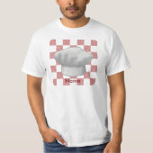 T-shirt Casquette Chef Checker (Devant)
