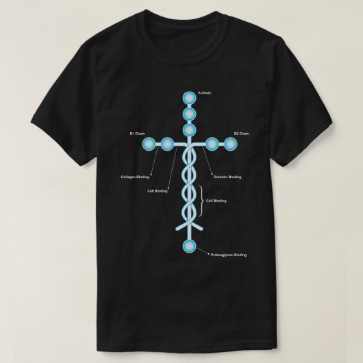 T-shirt Casquette chrétien Laminin (Design devant)
