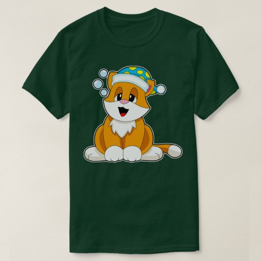 T-shirt Casquette couchée (Design devant)