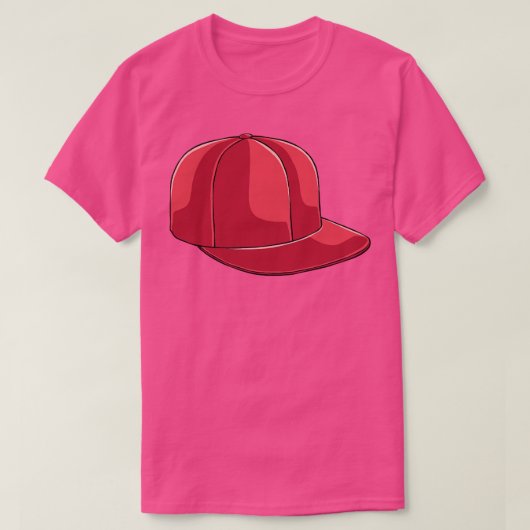 T-shirt Casquette de baseball Snapback (Design devant)
