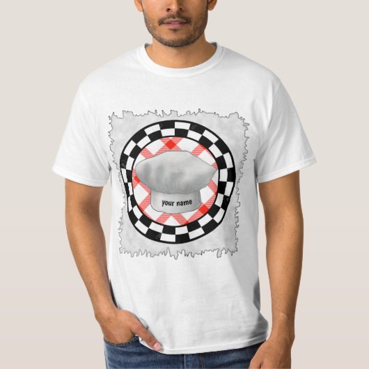 T-shirt Casquette de Chef (Devant)