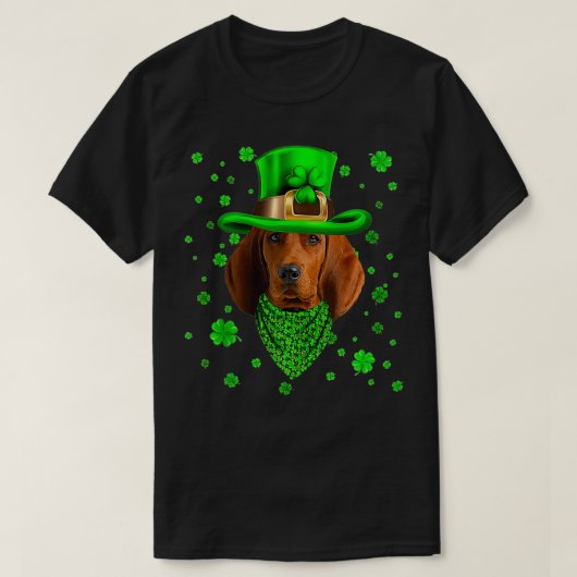 T-shirt Casquette de Jour de la Saint Patrick de chien de  (Design devant)