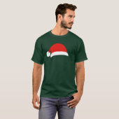T-shirt Casquette de Noël amis de Noël (Devant entier)