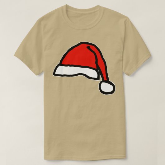 T-shirt Casquette De Noël Pour Père Noël (Design devant)