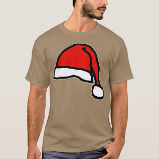 T-shirt Casquette De Noël Pour Père Noël