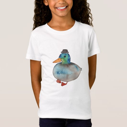 T-Shirt Casquette de port de canard (Devant)