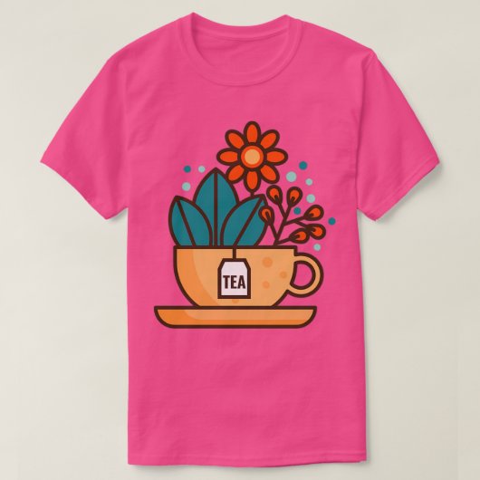 T-shirt Casquette de thé (Design devant)