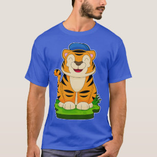 T-shirt Casquette de tigre