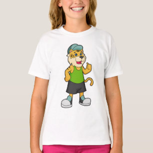 T-shirt Casquette de tigre