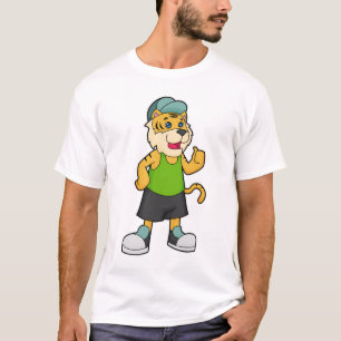 T-shirt Casquette de tigre