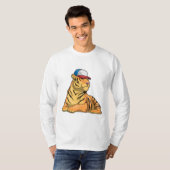 T-shirt Casquette de tigre (Devant entier)