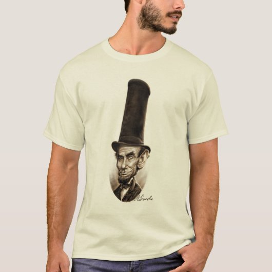 T-shirt Casquette de tuyau de poêle d'Abe (Devant)
