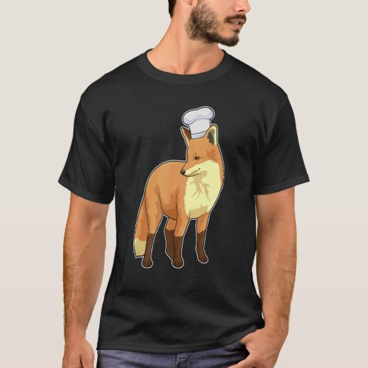 T-shirt Casquette du chef Fox Cook (Devant)