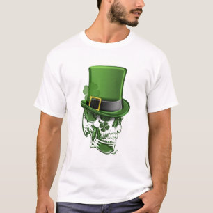 T-shirt Casquette et crâne T-Shir de lutin de jour de