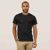 T-shirt Casquette noir - Type 3a (Devant entier)
