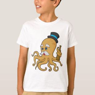 T-shirt Casquette Octopus Gentleman