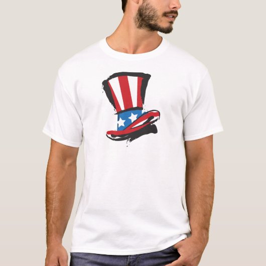 T-shirt Casquette Oncle Sam (Devant)