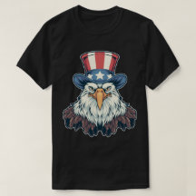 Casquette Patriotique Bald Eagle en Oncle Sam