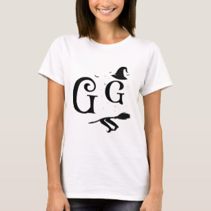 T-shirt Casquette sorcière femme Graphisme Éffrayant Gg Fu