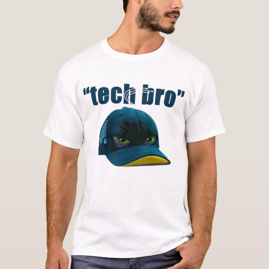T-shirt Casquette Tech Bro (Devant)