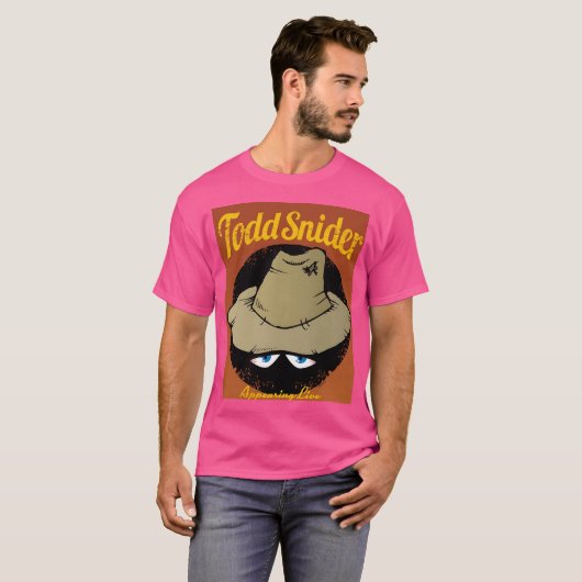 T-shirt Casquette Todd Snider (Devant entier)