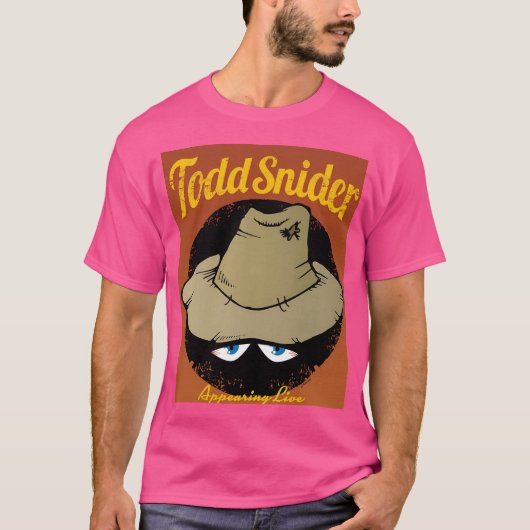 T-shirt Casquette Todd Snider (Devant)