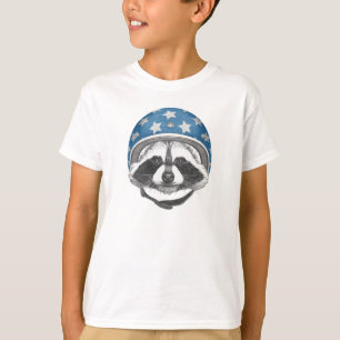 T-shirt Casse-cou de raton laveur