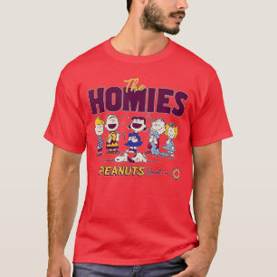 T-shirt Casse-croûte Snoopy Charlie Brown Amis Homies Club