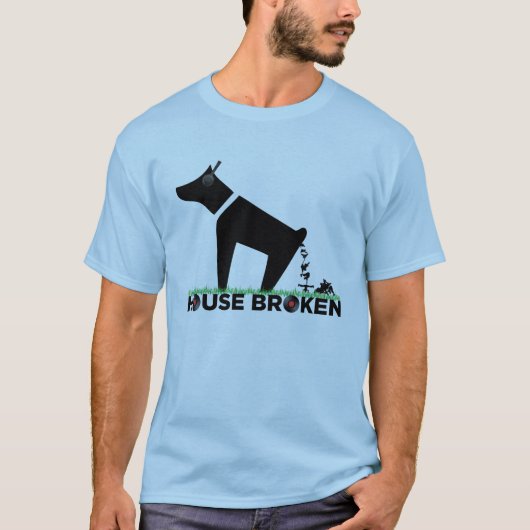 T-shirt cassé par Chambre (Devant)
