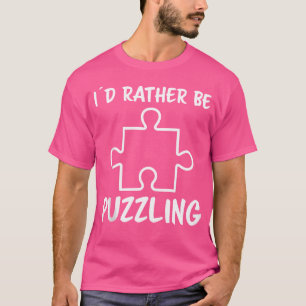 T-shirt Casse-tête amusant Puzzler Puzzles