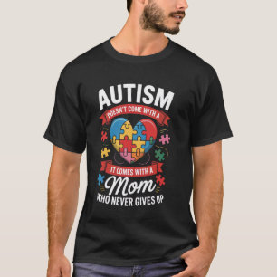 T-shirt Casse-tête en forme de cœur avec message de sensib