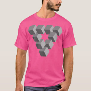 T-shirt Casse-tête génial d'illusion d'optique intelligent