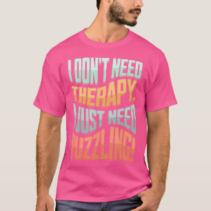 T-shirt Casse-tête Pièce de puzzle Pièces Résolution de pu