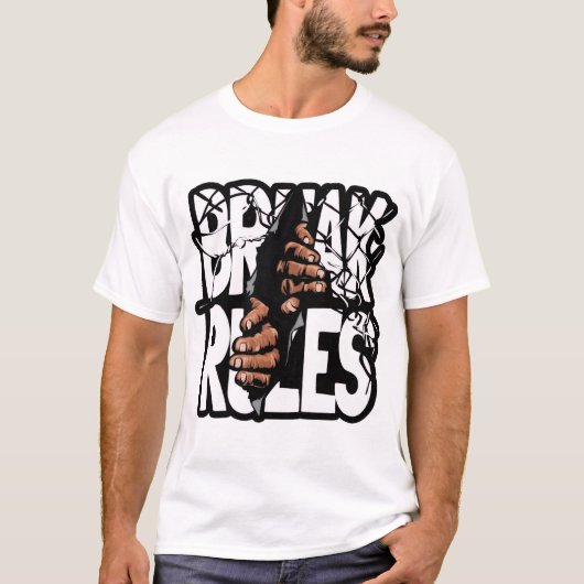 T-Shirt Casser les Règles (Devant)