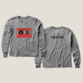 T-Shirt Cassette Audio (Motif recto et verso)
