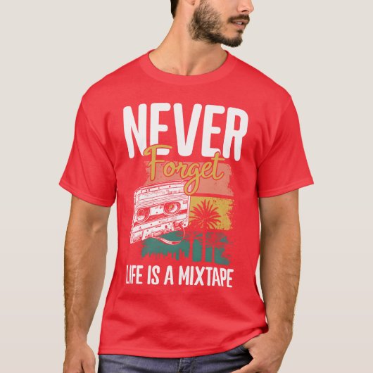 T-shirt Cassette audio l Old Year boy (Devant)