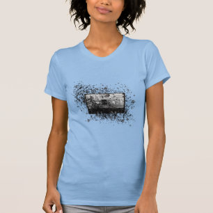 T-shirt Cassette audio rétro