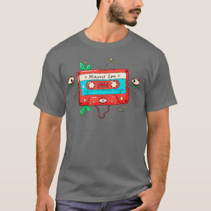 T-shirt cassette audio rétro Midwest Emo