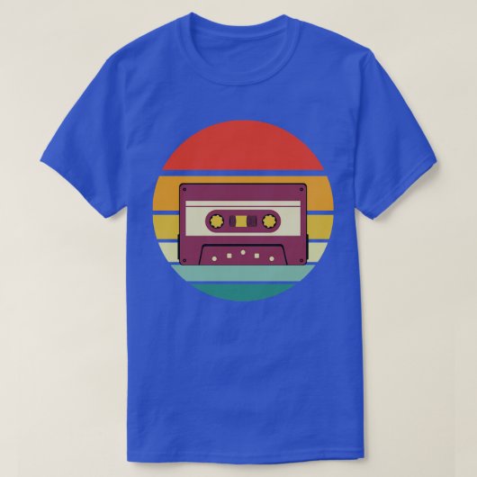 T-shirt cassette audio vintage (Design devant)