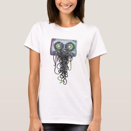 T-shirt Cassette de Mémoires Emmêlés (Devant)