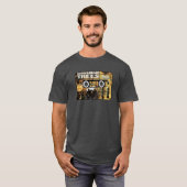 T-shirt cassette de SCREAMINGREES drôle (Devant entier)