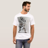 T-shirt Cassette homme jouant de la guitare (Devant entier)