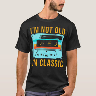 T-shirt Cassette Im Pas Vieux Im A Plus Taille