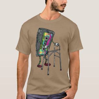 T-shirt Cassette Mitape drôle des années 80 Blague de musi