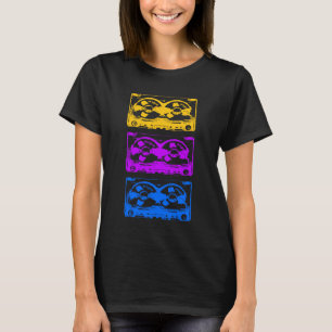 T-shirt Cassette Rétro