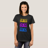 T-shirt Cassette Rétro (Devant entier)