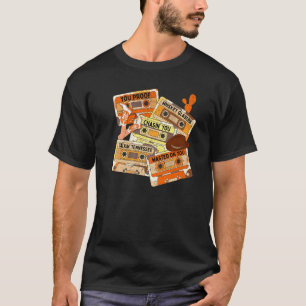T-shirt Cassette Rétro Dégagée Sur Vous Preuve Pays Occide