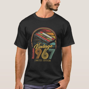 T-shirt Cassette Rétro Vintage 1967 59 Ans Anniversaire 59