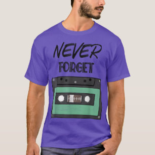 T-shirt Cassette Tape Music - 80s 90s Vintage Retro Gear